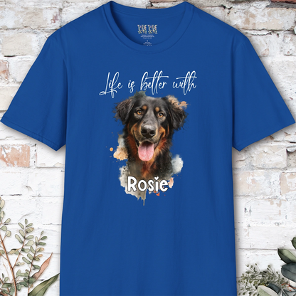 Hovawart 'Life is better with'  Personalized T shirt