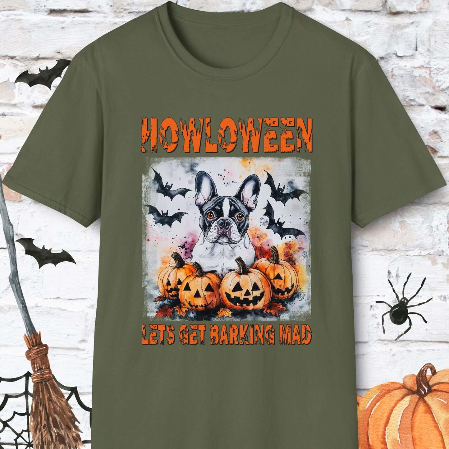 Boston Terrier Halloween Unisex T-Shirt
