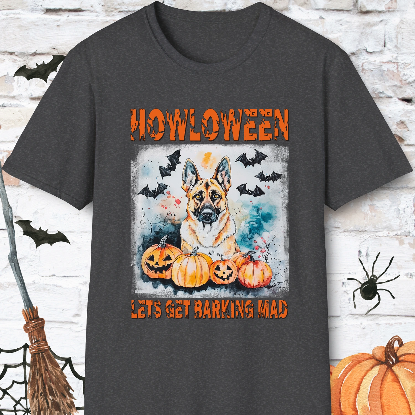 German Shepherd Halloween Unisex T-Shirt