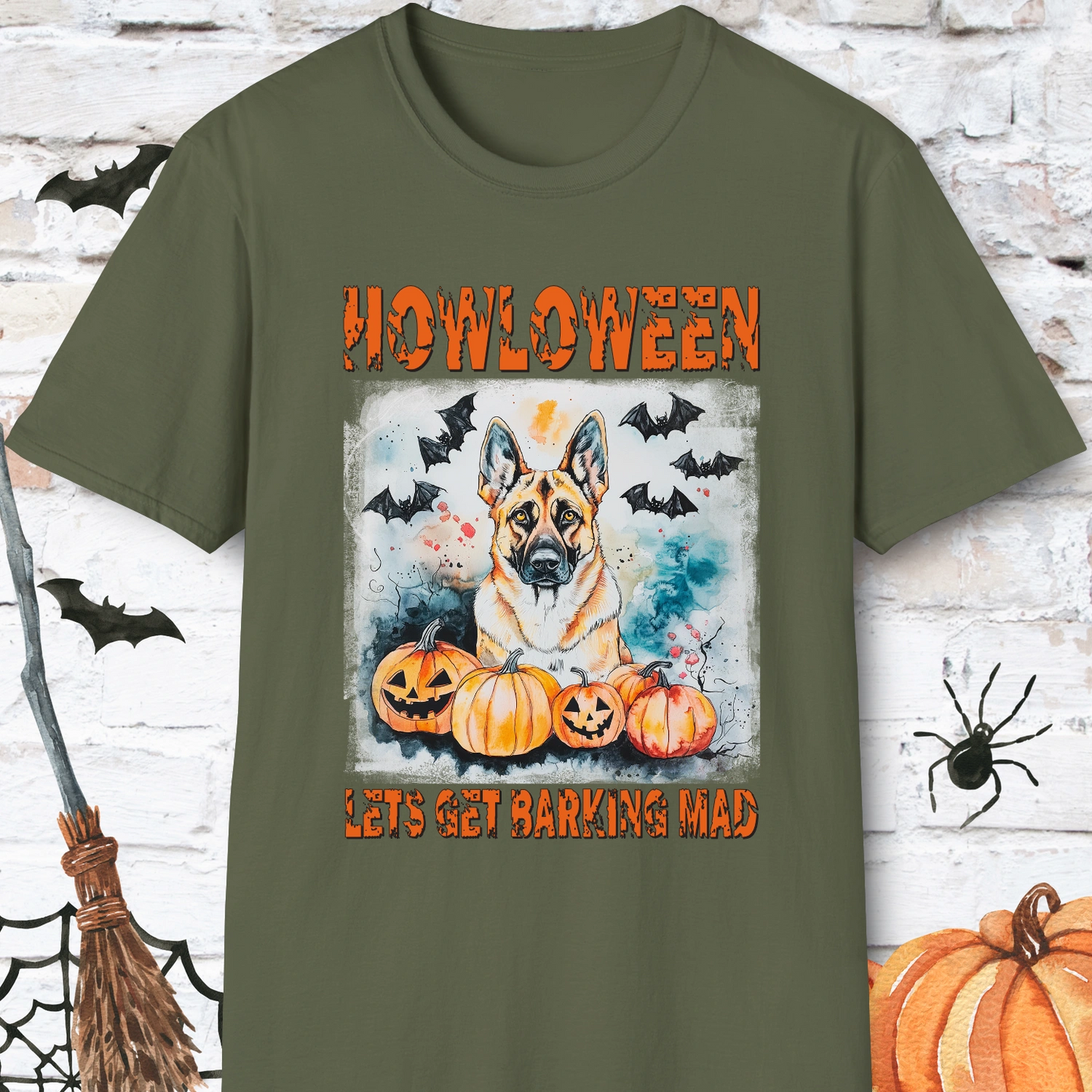 German Shepherd Halloween Unisex T-Shirt