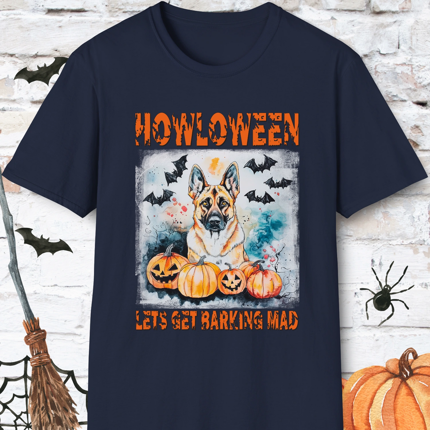 German Shepherd Halloween Unisex T-Shirt