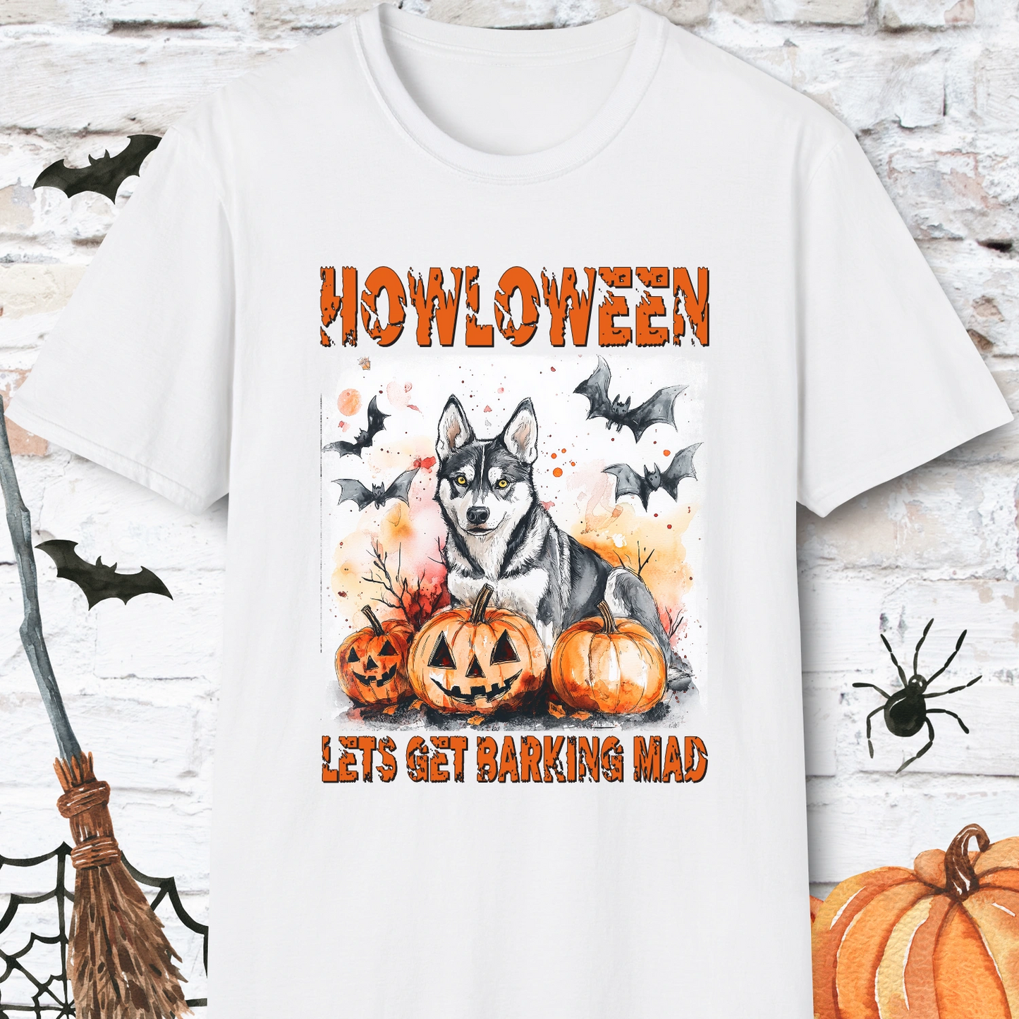 Husky Halloween Unisex T-Shirt