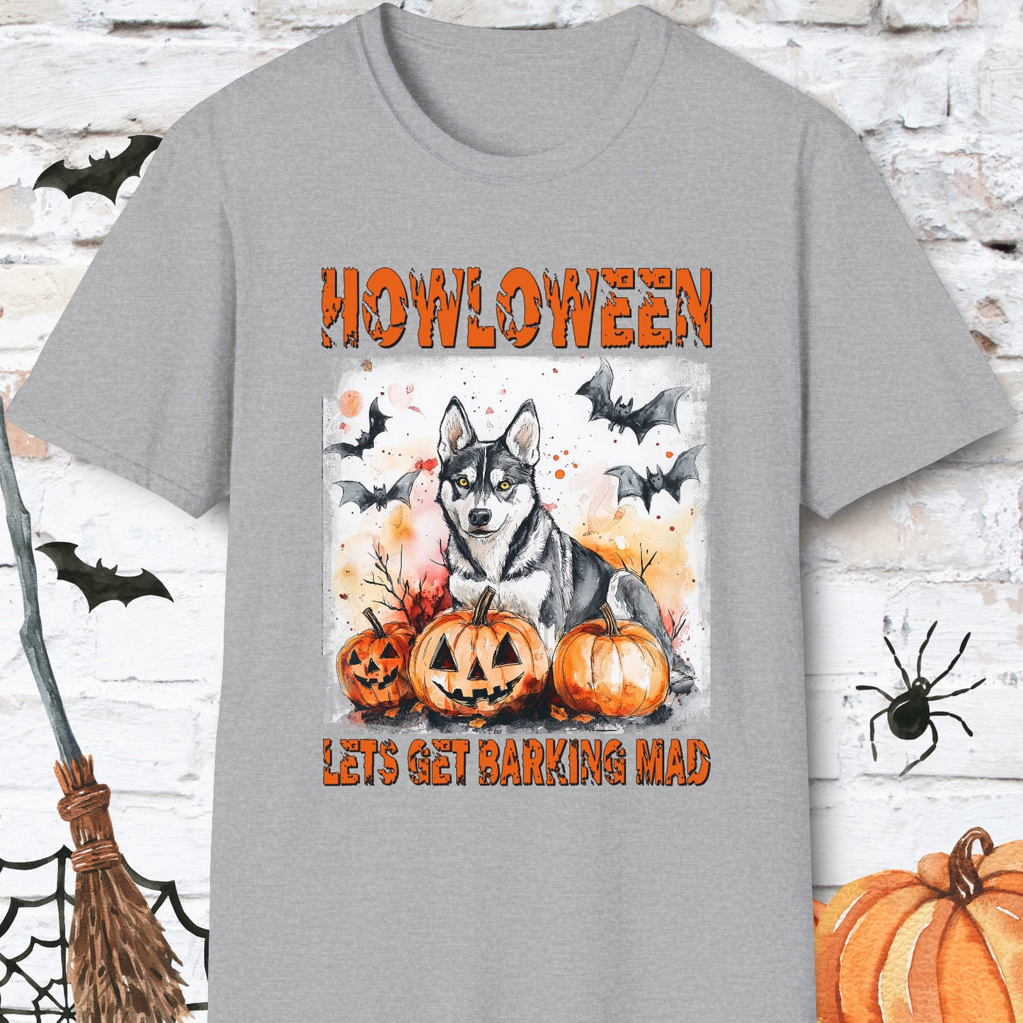 Husky Halloween Unisex T-Shirt