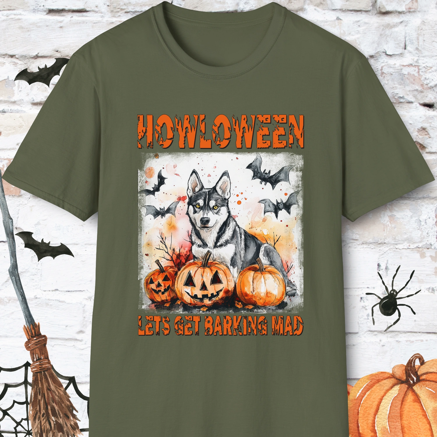Husky Halloween Unisex T-Shirt
