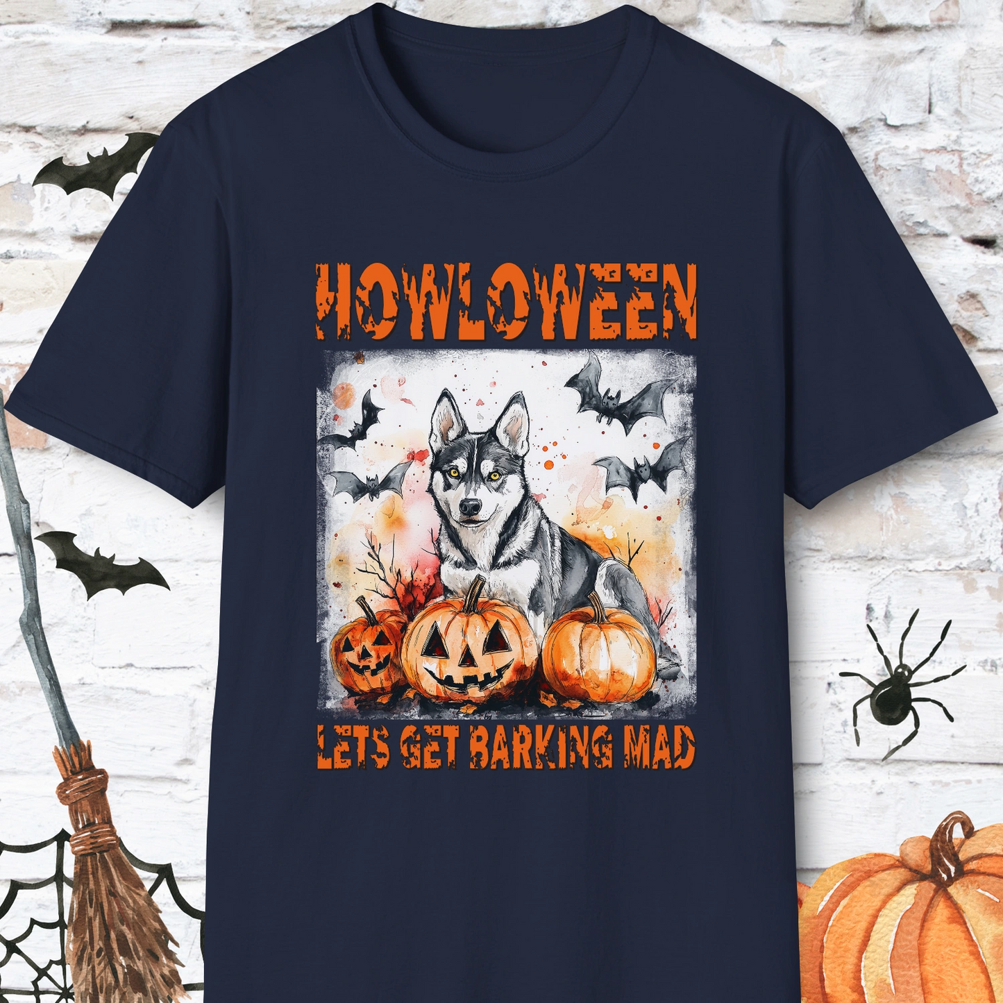 Husky Halloween Unisex T-Shirt