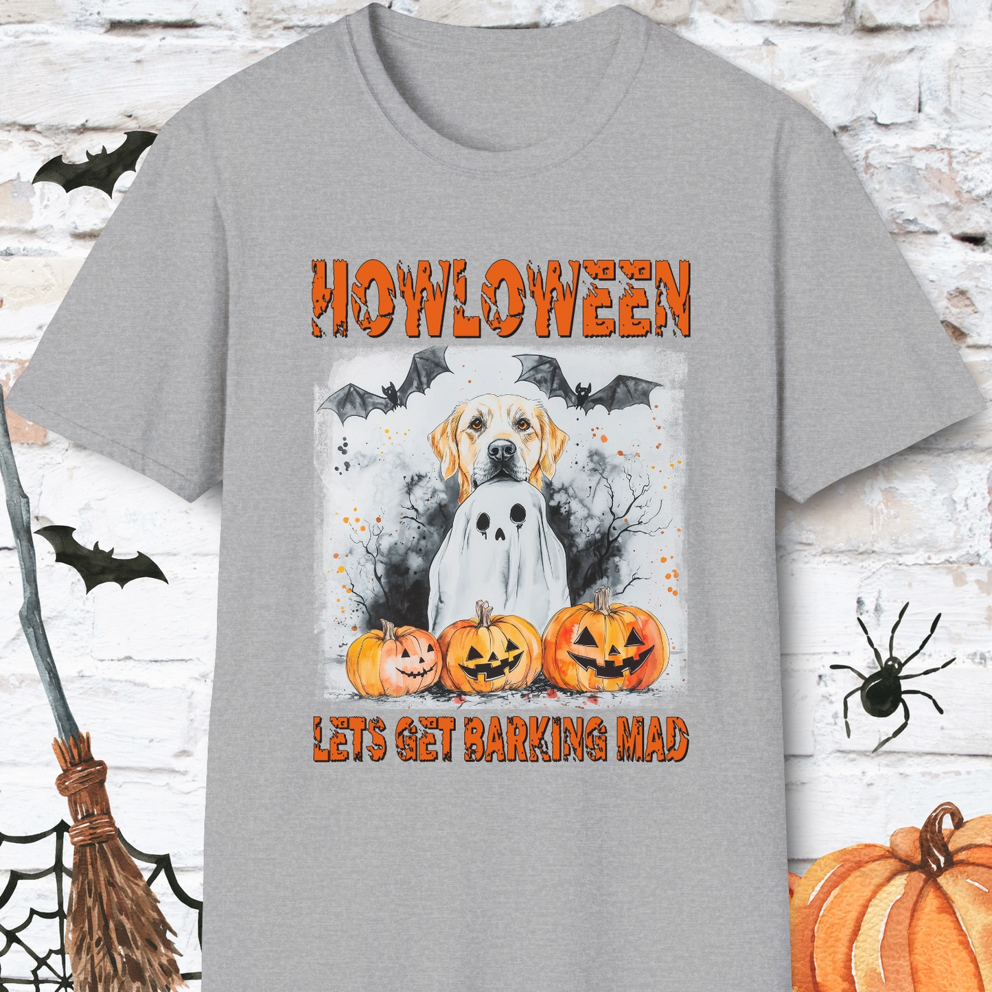 Yellow Labrador Halloween Unisex T-Shirt