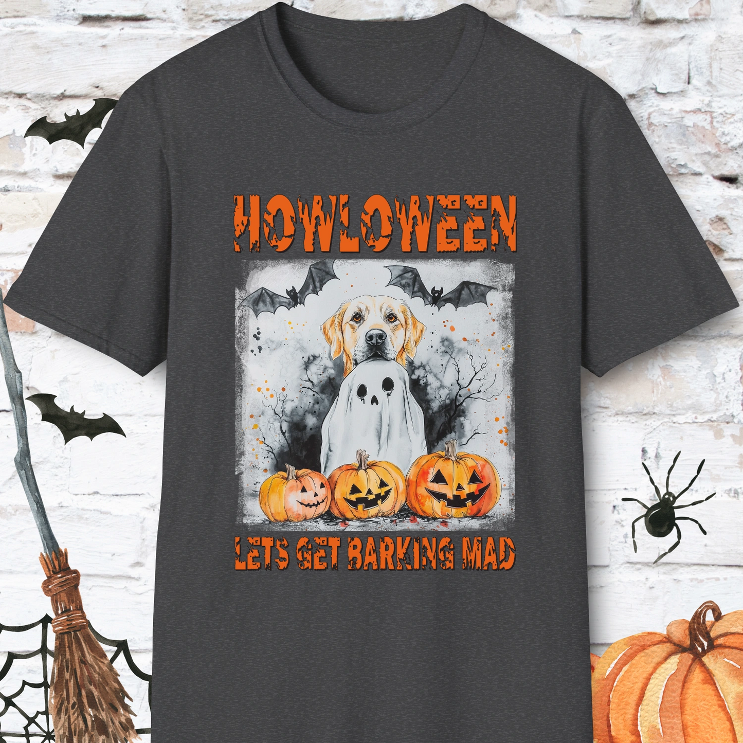 Yellow Labrador Halloween Unisex T-Shirt