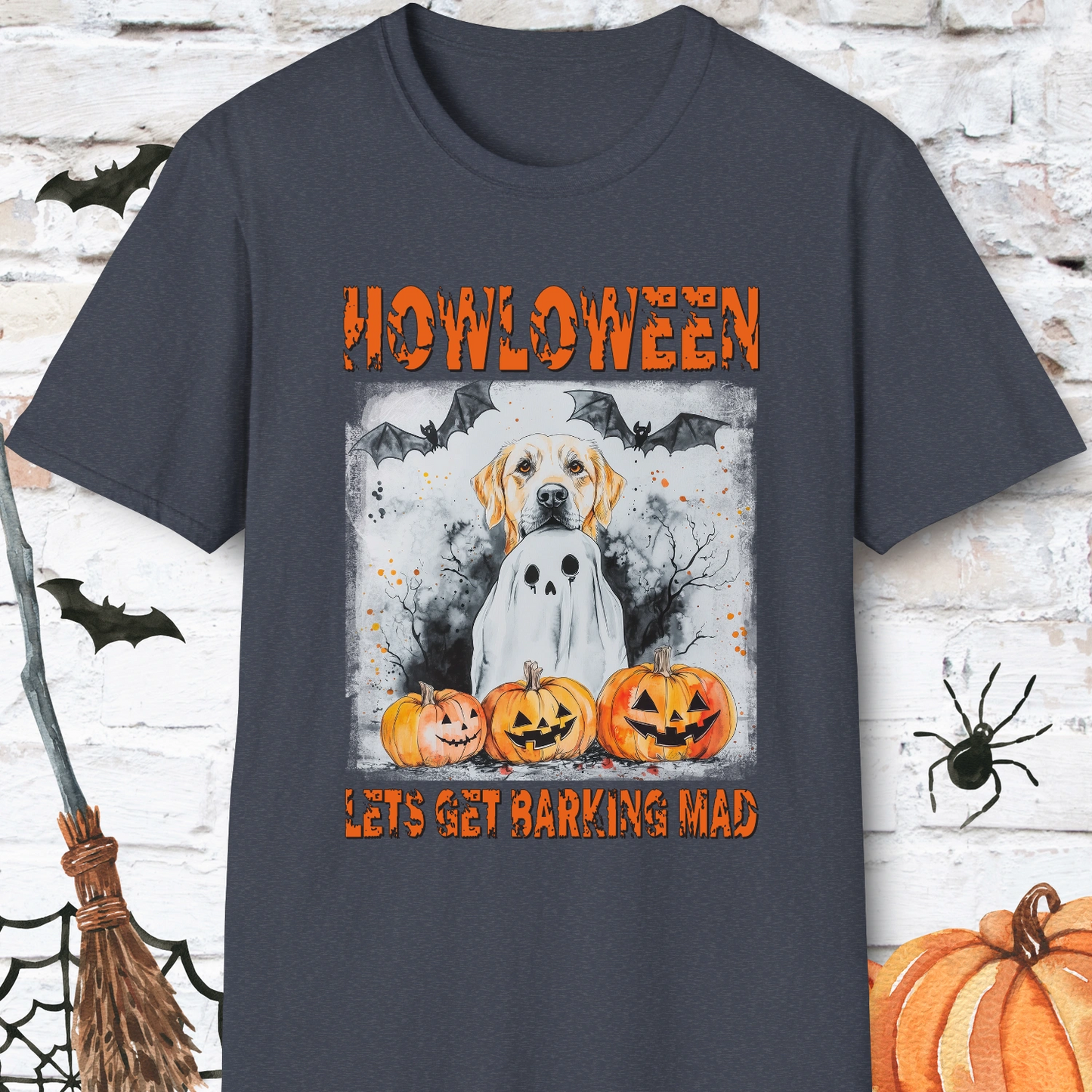 Yellow Labrador Halloween Unisex T-Shirt