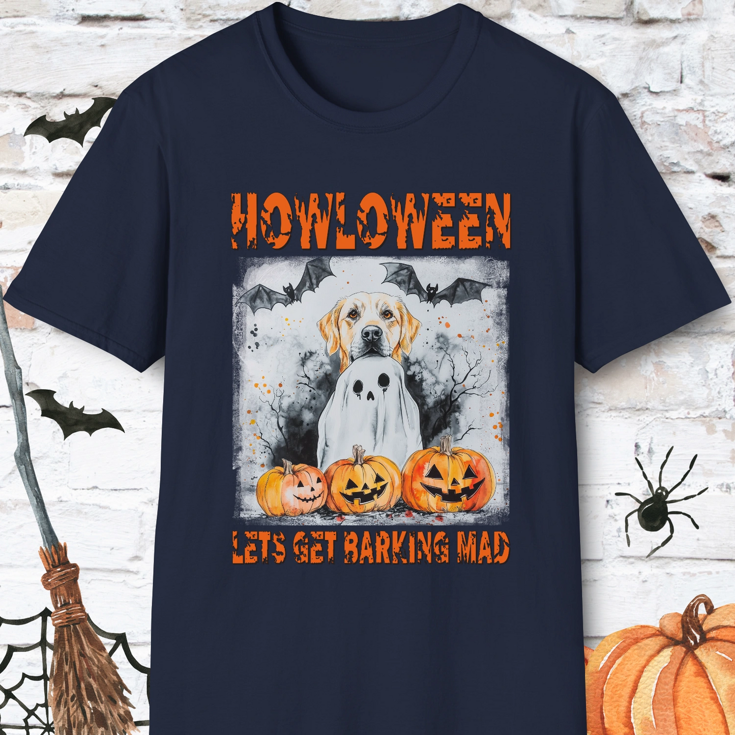 Yellow Labrador Halloween Unisex T-Shirt