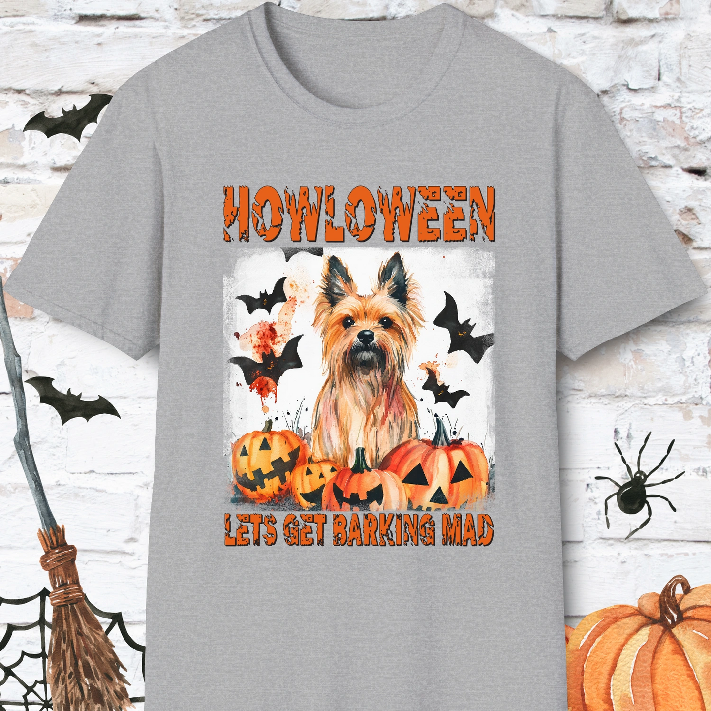 Yorkshire Terrier Halloween Unisex T-Shirt