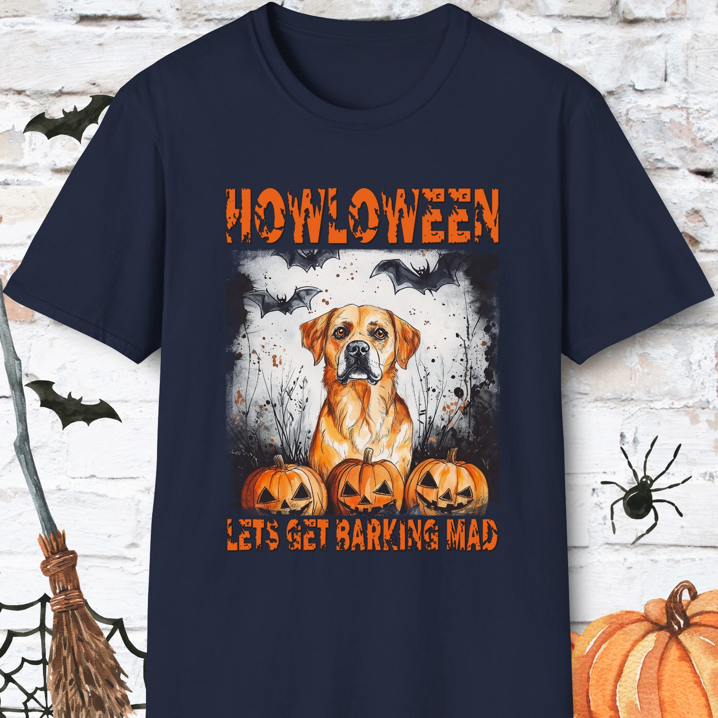 Golden Retriever Halloween Unisex T-Shirt