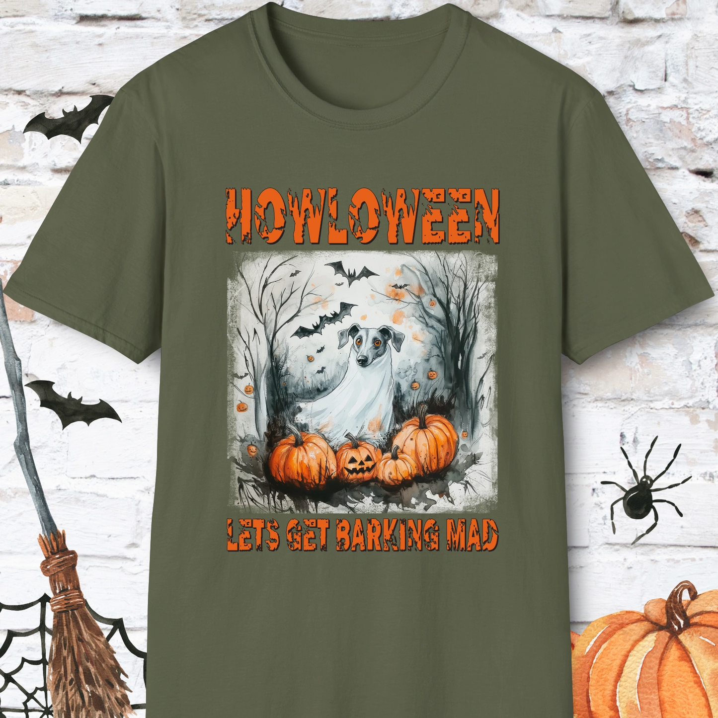 Greyhound Halloween Unisex T-Shirt