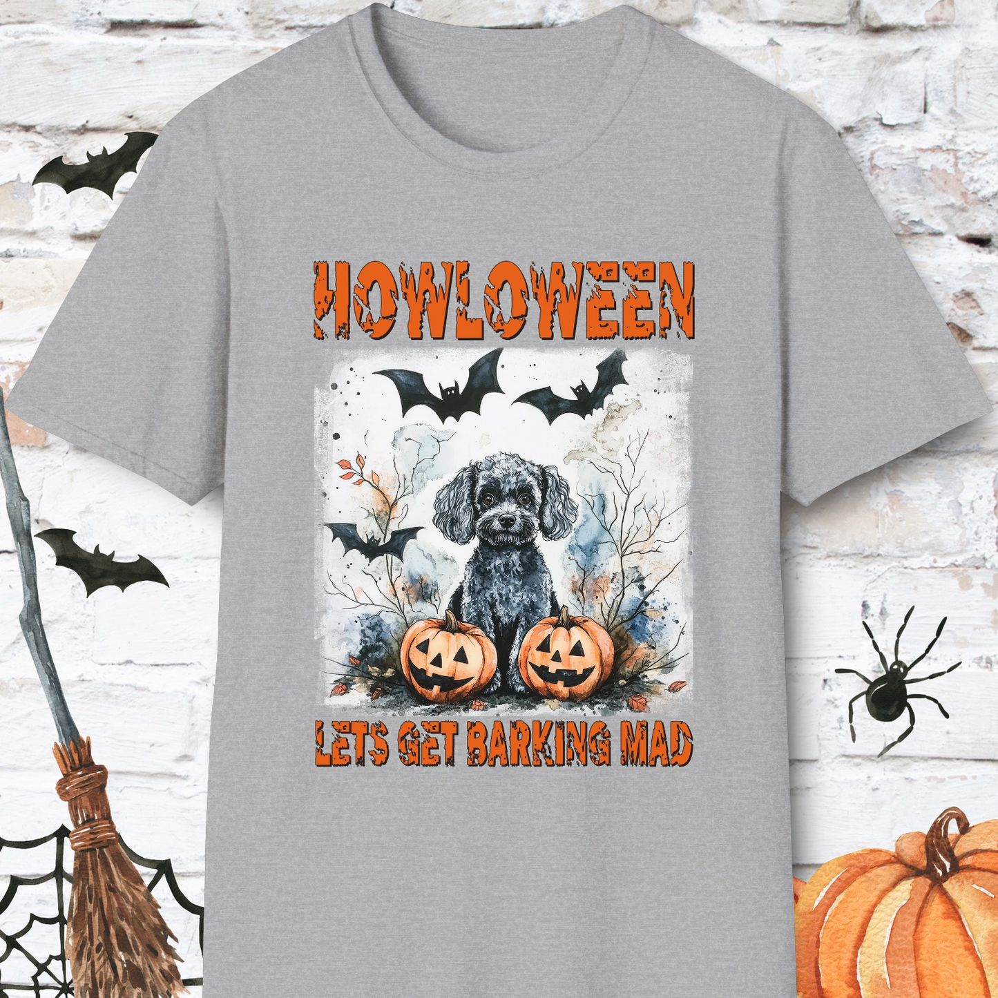 Poodle Halloween Unisex T-Shirt