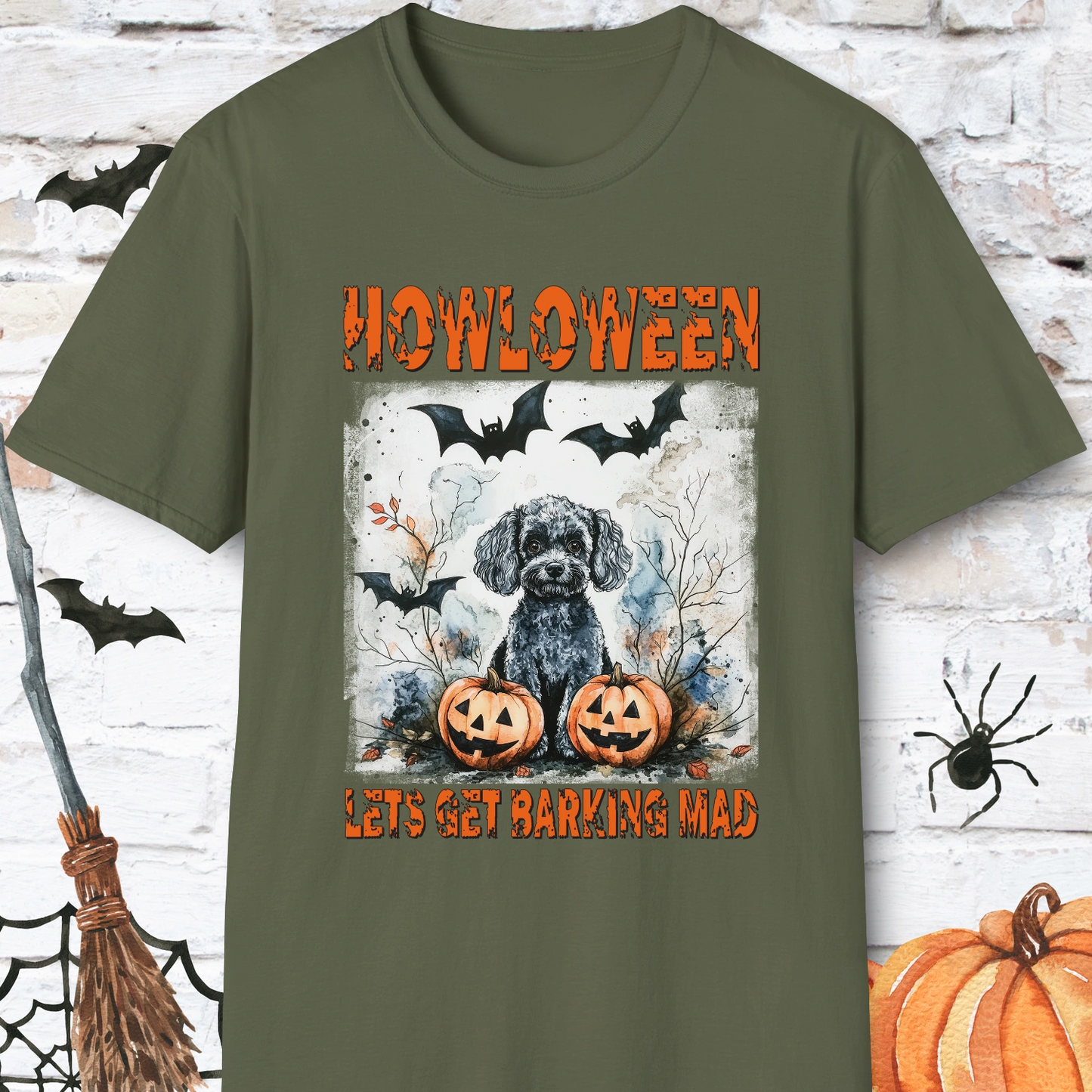 Poodle Halloween Unisex T-Shirt