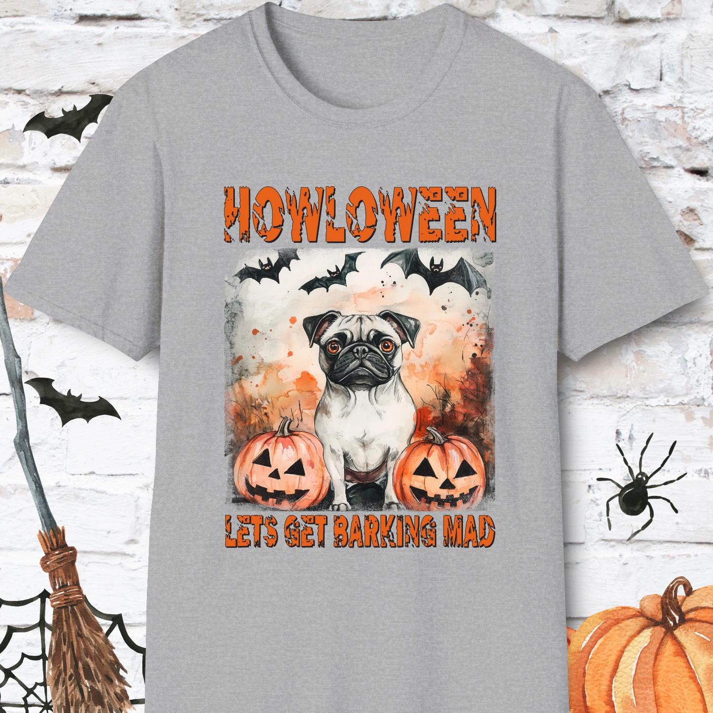 Pug Halloween Unisex T-Shirt
