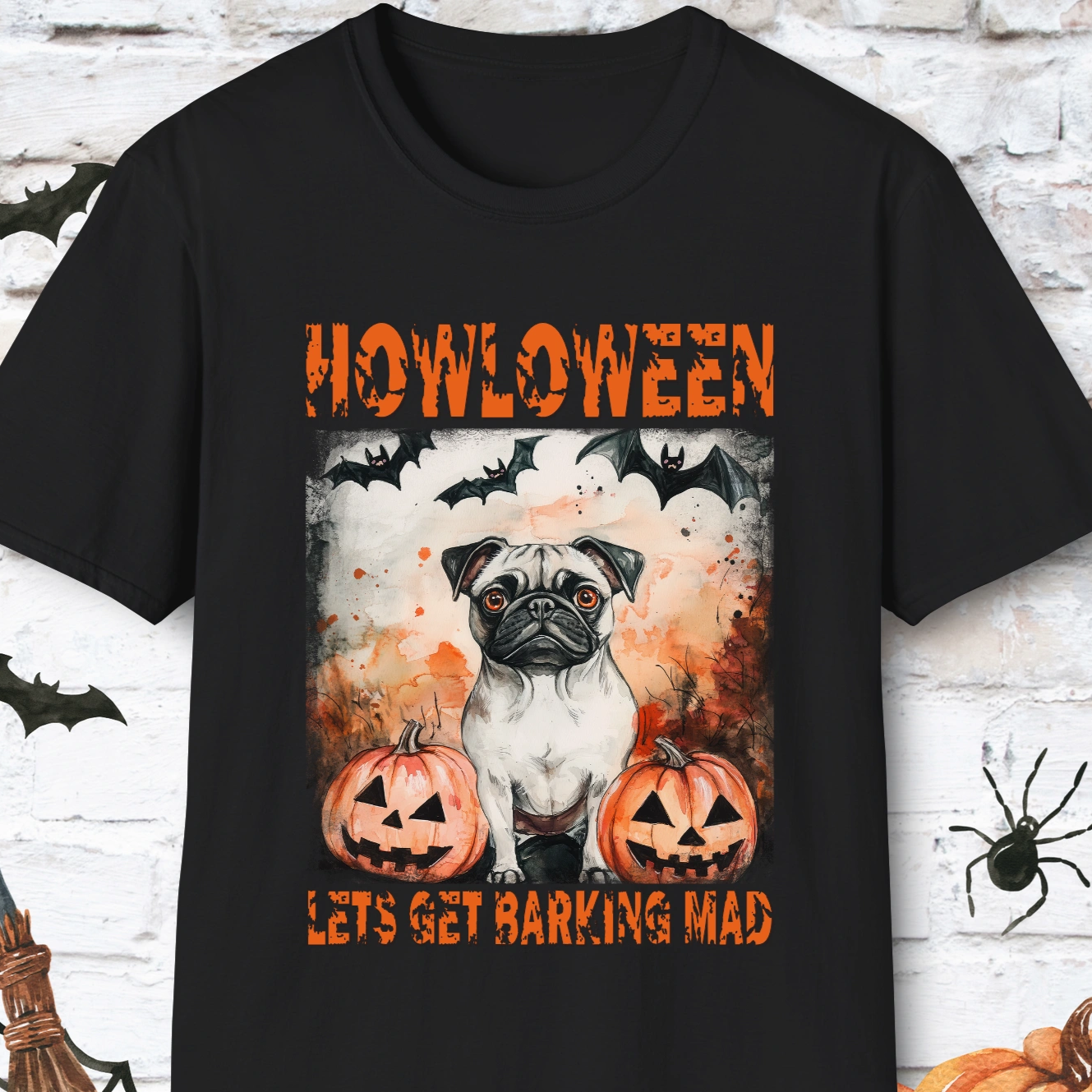 Pug Halloween Unisex T-Shirt