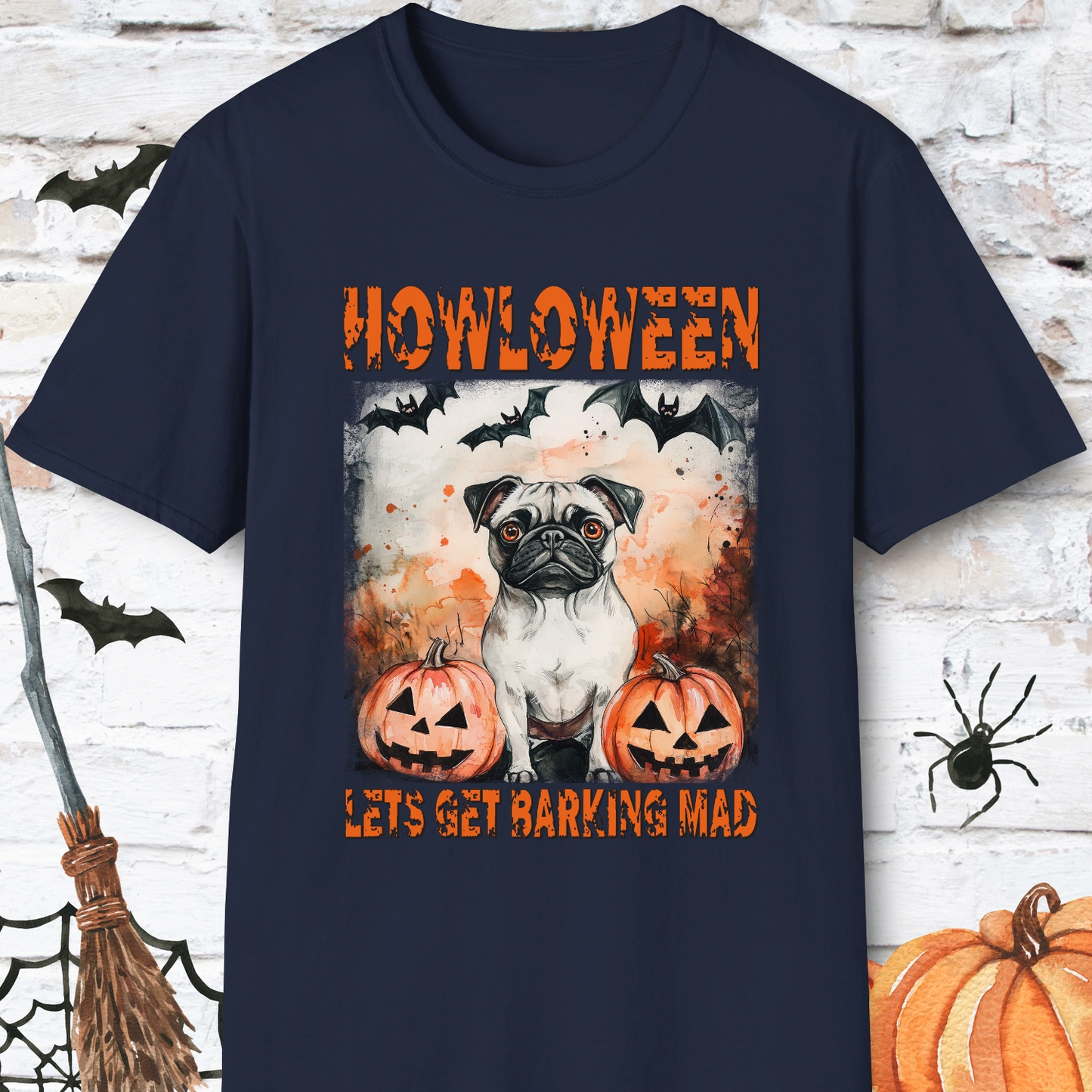 Pug Halloween Unisex T-Shirt