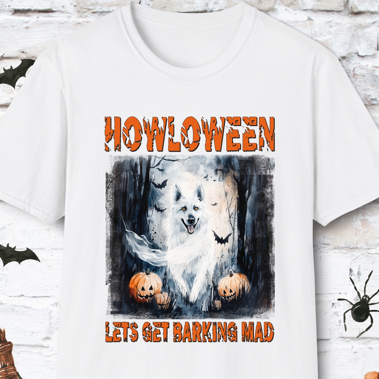 White Shepherd Halloween Unisex T-Shirt