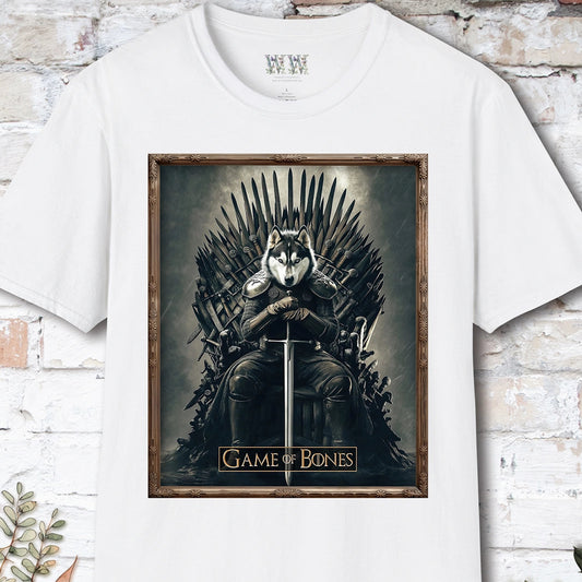 Husky, Game of Bones, Unisex T shirt