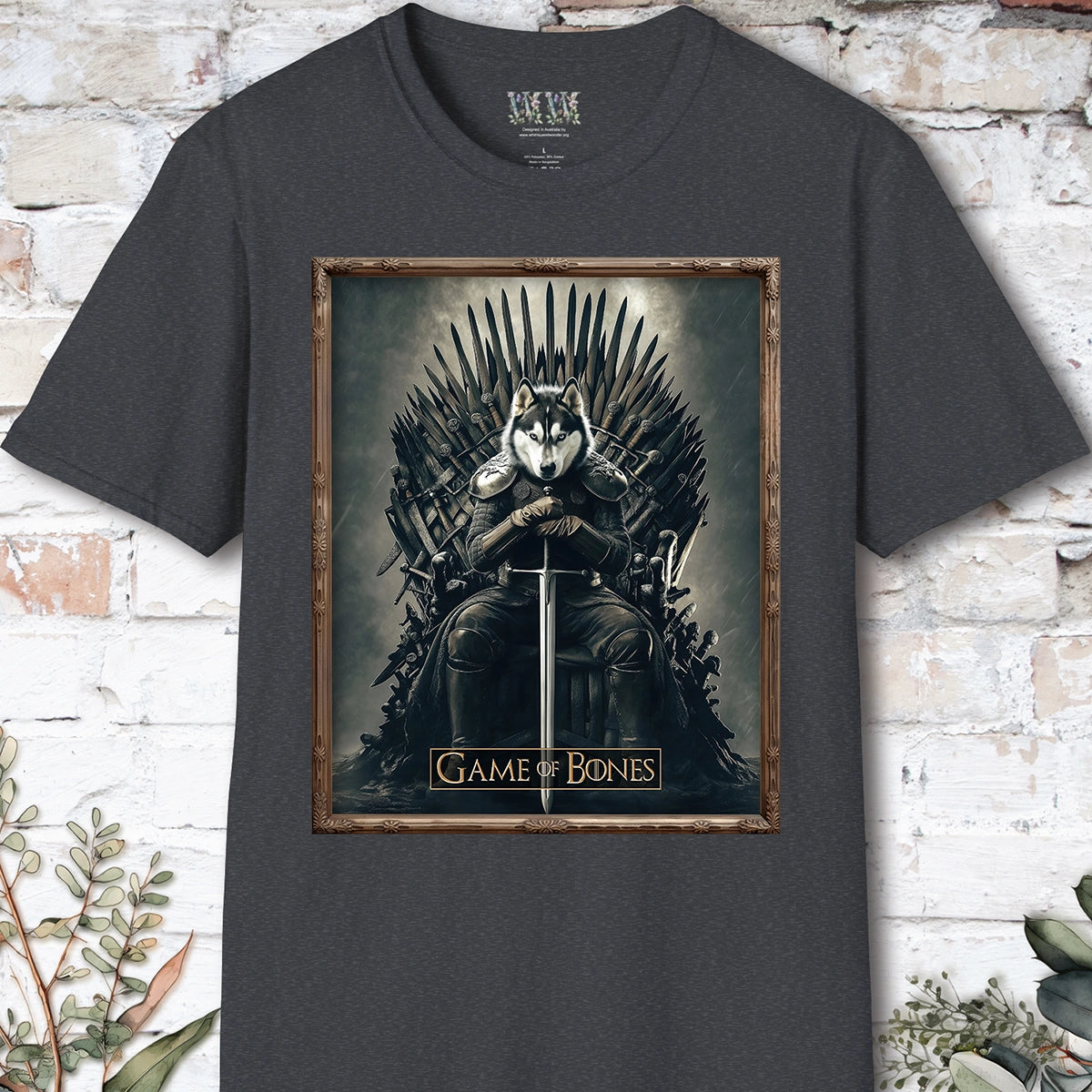 Husky, Game of Bones, Unisex T shirt