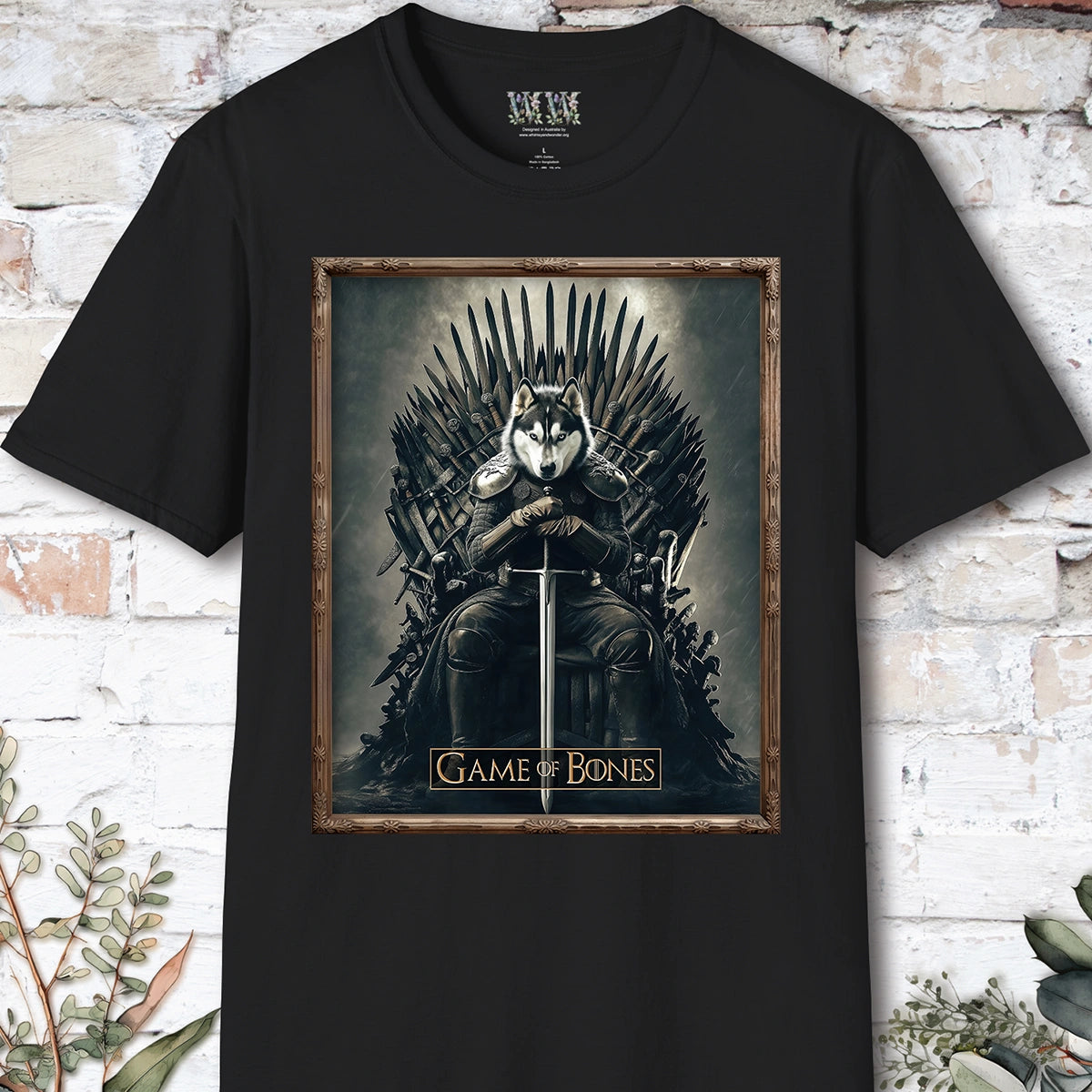 Husky, Game of Bones, Unisex T shirt
