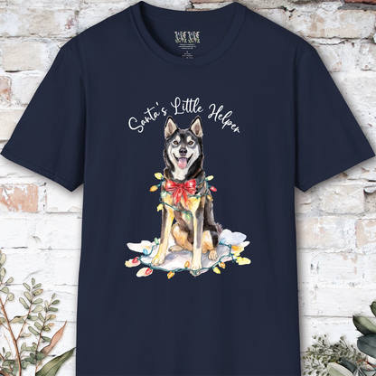 Husky #1 Santa's little helper. unisex T shirt