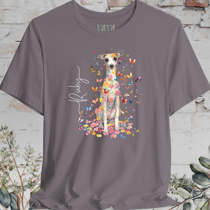 Iggy #1 Floral Butterfly personalized unisex T shirt