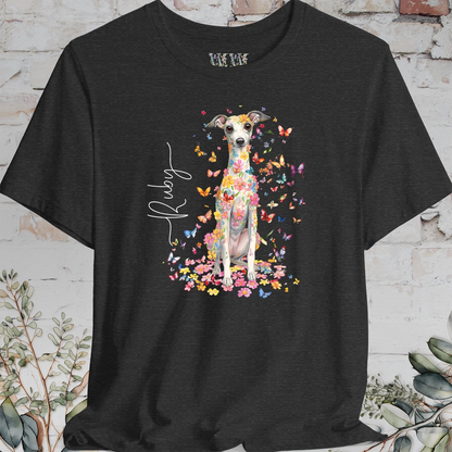 Iggy #1 Floral Butterfly personalized unisex T shirt