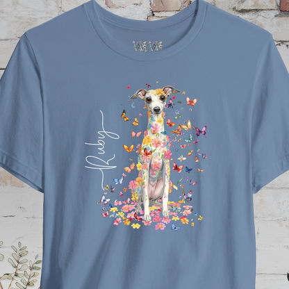 Iggy #1 Floral Butterfly personalized unisex T shirt