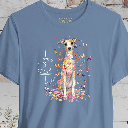 Iggy #1 Floral Butterfly personalized unisex T shirt