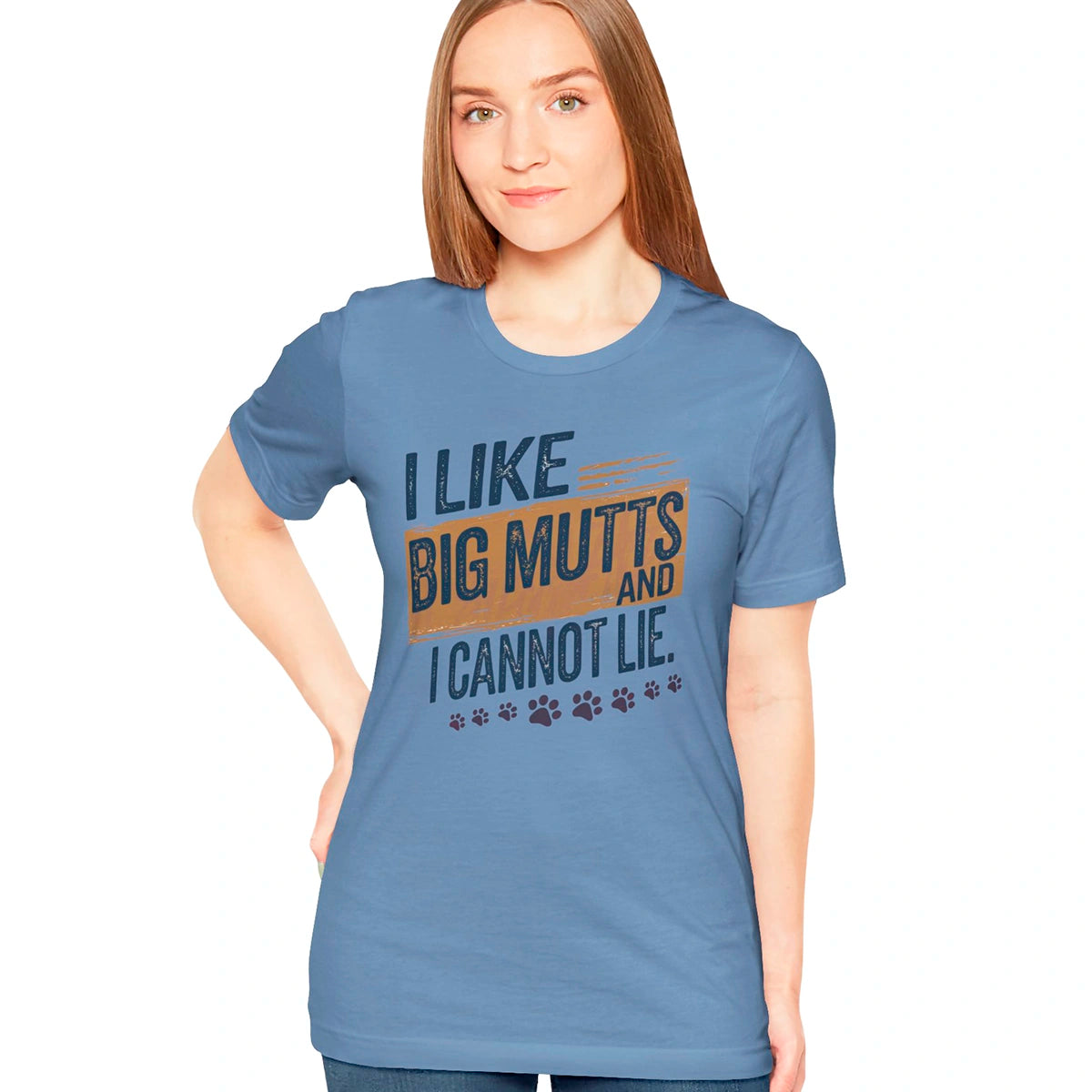 I like big mutts & I cannot Lie, Unisex T shirt