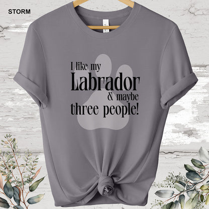 Labrador 'I like my Labrador' T shirt