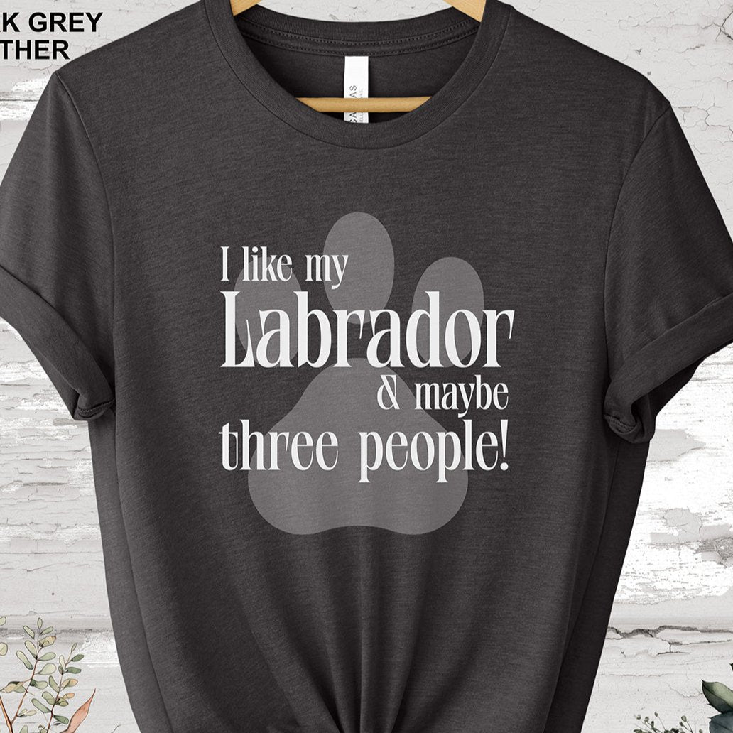 Labrador 'I like my Labrador' T shirt