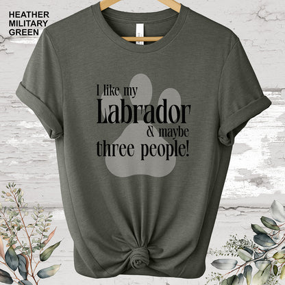 Labrador 'I like my Labrador' T shirt