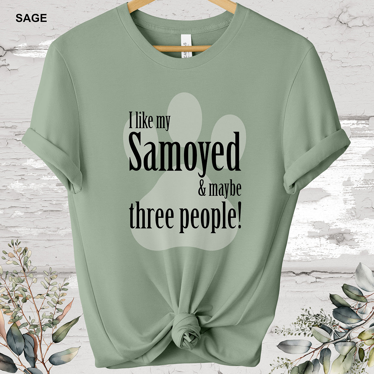 Samoyed 'I like my Samoyed' T shirt