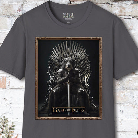 Irish Wolfhound, Game of Bones, Unisex T shirt