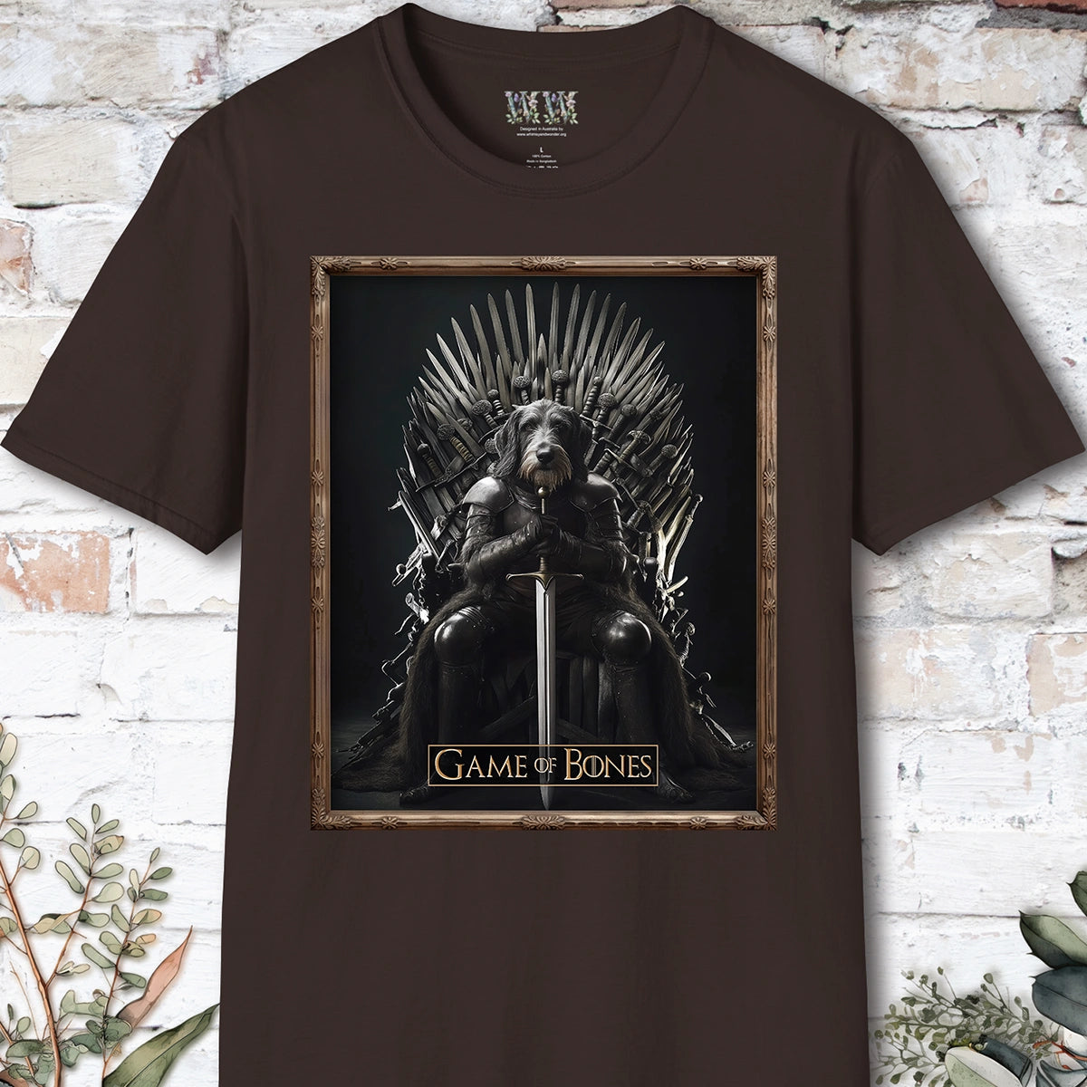 Irish Wolfhound, Game of Bones, Unisex T shirt