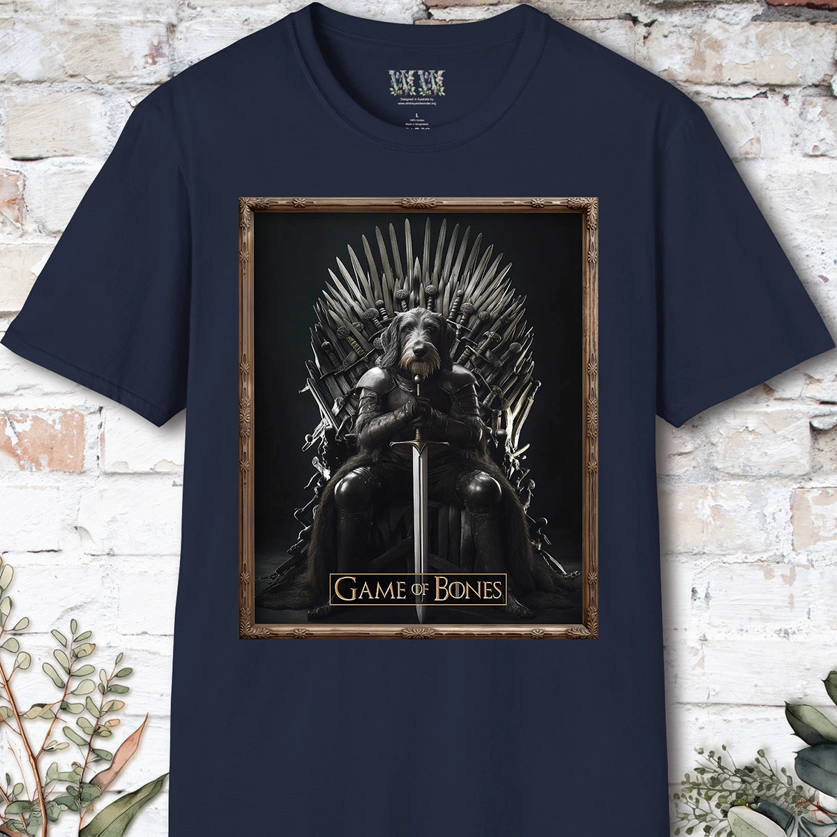 Irish Wolfhound, Game of Bones, Unisex T shirt