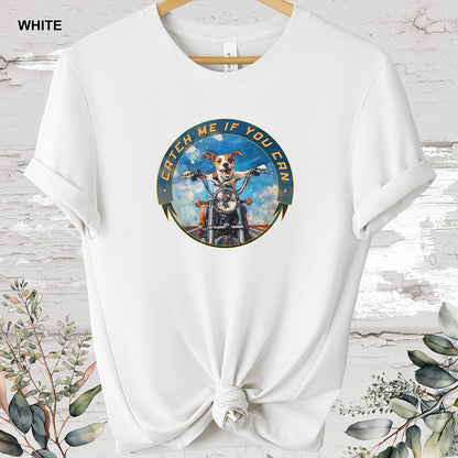 Jack Russell Terrier 'Catch me if you can' T shirt