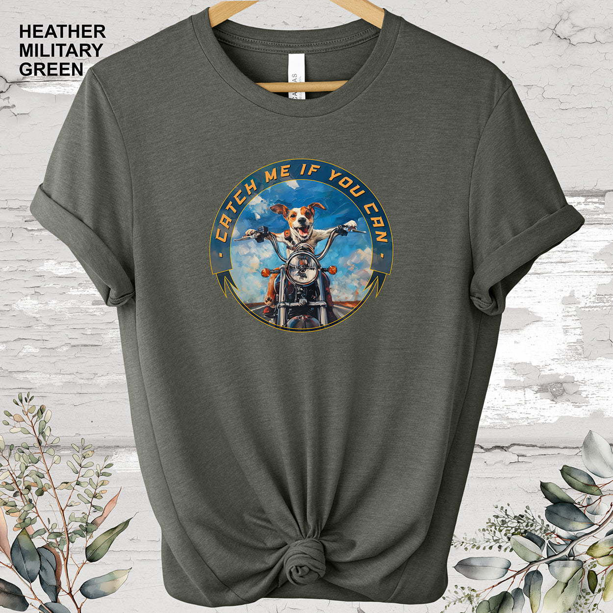 Jack Russell Terrier 'Catch me if you can' T shirt