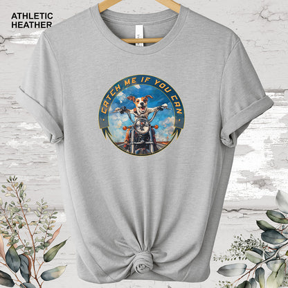 Jack Russell Terrier 'Catch me if you can' T shirt