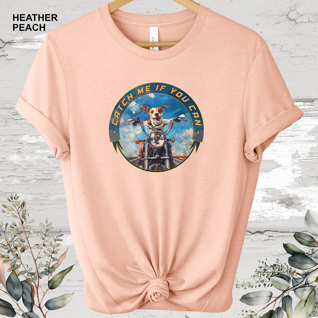 Jack Russell Terrier 'Catch me if you can' T shirt