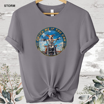 Jack Russell Terrier 'Catch me if you can' T shirt
