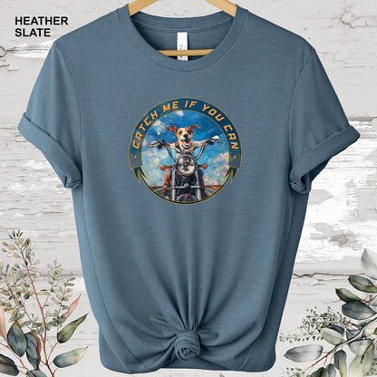 Jack Russell Terrier 'Catch me if you can' T shirt