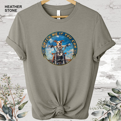 Jack Russell Terrier 'Catch me if you can' T shirt