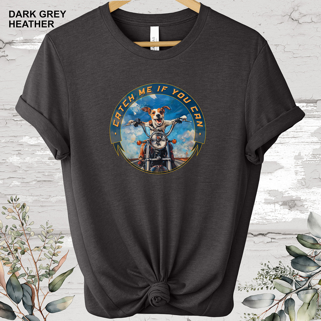 Jack Russell Terrier 'Catch me if you can' T shirt