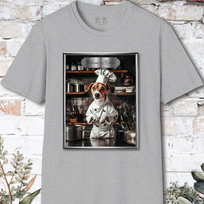 Jack Russell Chef Unisex T shirt