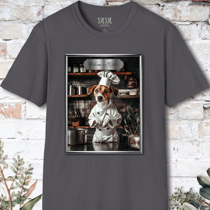 Jack Russell Chef Unisex T shirt
