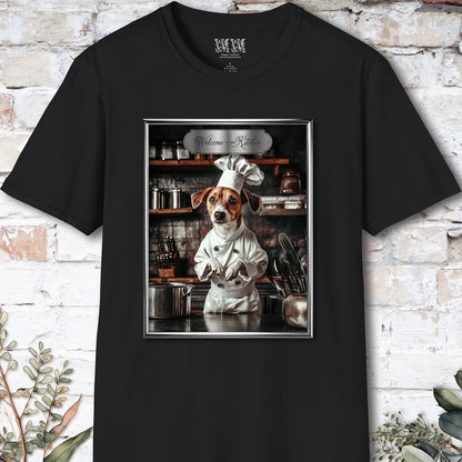 Jack Russell Chef Unisex T shirt