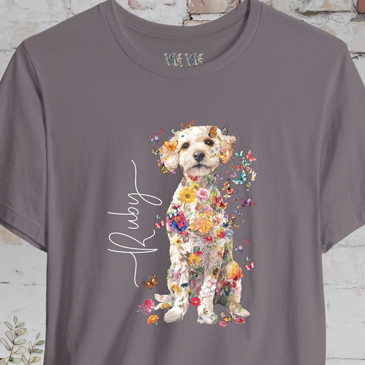 Jackapoo #1 Floral Personalized T shirt